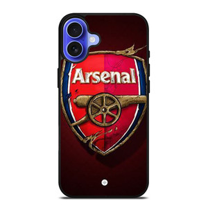 ARSENAL FC LOGO THE GUNNERS FOOTBALL CLUB iPhone 16 Case Cover ARSENAL FC LOGO THE GUNNERS FOOTBALL CLUB iPhone 16 Case Cover