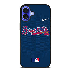 ATLANTA BRAVES MLB BASEBALL NIKE iPhone 16 Case Cover ATLANTA BRAVES MLB BASEBALL NIKE iPhone 16 Case Cover