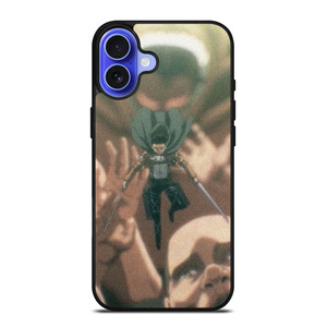 ATTACK ON TITAN LEVI ACKERMAN iPhone 16 Case Cover ATTACK ON TITAN LEVI ACKERMAN iPhone 16 Case Cover