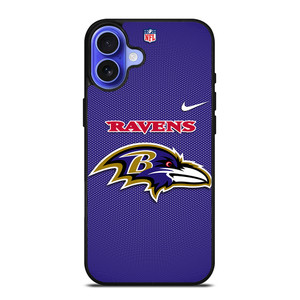 BALTIMORE RAVENS NFL FOOTBALL NIKE iPhone 16 Case Cover BALTIMORE RAVENS NFL FOOTBALL NIKE iPhone 16 Case Cover