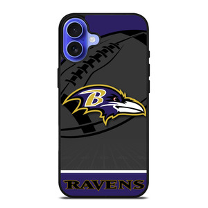 BALTIMORE RAVENS NFL TEAM iPhone 16 Case Cover BALTIMORE RAVENS NFL TEAM iPhone 16 Case Cover