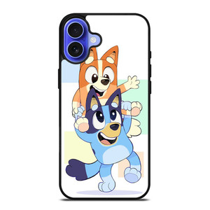 BLUEY X BINGO CARTOON SERIES iPhone 16 Case Cover