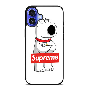 BRIAN GRIFFIN FAMILY GUY SUPREME iPhone 16 Case Cover