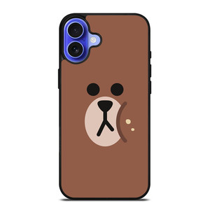 BROWN LINE FRIENDS iPhone 16 Case Cover