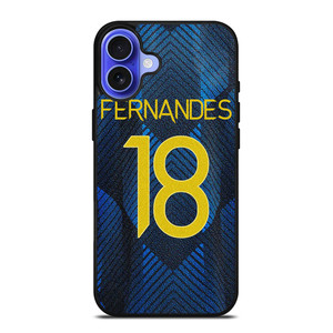 BRUNO FERNANDES MANCHESTER UNITED JERSEY iPhone 16 Case Cover