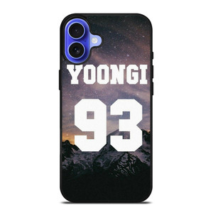 BTS BANGTAN BOYS SUGA 93 COOL iPhone 16 Case Cover BTS BANGTAN BOYS SUGA 93 COOL iPhone 16 Case Cover