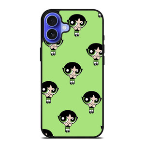 BUTTERCUP POWERPUFF GIRLS PATTERN iPhone 16 Case Cover BUTTERCUP POWERPUFF GIRLS PATTERN iPhone 16 Case Cover