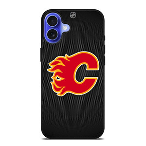 CALGARY FLAMES HOCKEY NHL LOGO iPhone 16 Case Cover CALGARY FLAMES HOCKEY NHL LOGO iPhone 16 Case Cover