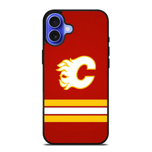CALGARY FLAMES LOGO NHL HOCKEY TEAM ICON iPhone 16 Case Cover CALGARY FLAMES LOGO NHL HOCKEY TEAM ICON iPhone 16 Case Cover