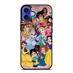 CARTOON DISNEY PRINCESS X VENELLOPE iPhone 16 Case Cover