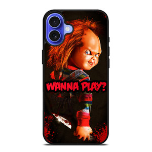 CHUCKY CHILD'S PLAY GAMES HORROR iPhone 16 Case Cover CHUCKY CHILD'S PLAY GAMES HORROR iPhone 16 Case Cover