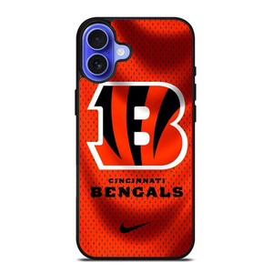 CINCINNATI BENGALS NFL TEAM iPhone 16 Case Cover CINCINNATI BENGALS NFL TEAM iPhone 16 Case Cover