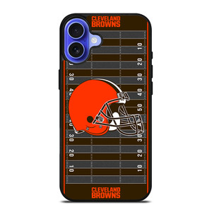 CLEVELAND BROWNS FOOTBALL FIELD iPhone 16 Case Cover CLEVELAND BROWNS FOOTBALL FIELD iPhone 16 Case Cover