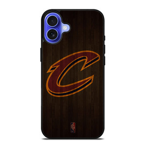 CLEVELAND CAVALIERS BASKETBALL COURT NBA iPhone 16 Case Cover