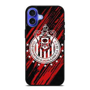 CLUB DEPORTIVO GUADALAJARA CHIVAS iPhone 16 Case Cover CLUB DEPORTIVO GUADALAJARA CHIVAS iPhone 16 Case Cover