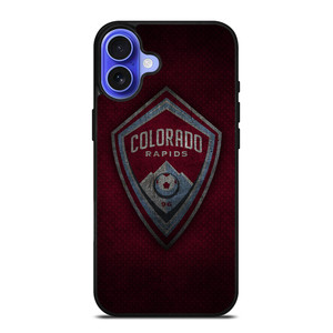 COLORADO RAPIDS SOCCER MLS iPhone 16 Case Cover