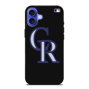 COLORADO ROCKIES MLB LOGO iPhone 16 Case Cover COLORADO ROCKIES MLB LOGO iPhone 16 Case Cover
