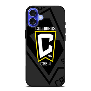 COLUMBUS CREW MLS BLACK iPhone 16 Case Cover