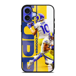 COOPER KUPP LOS ANGELES RAMS NFL iPhone 16 Case Cover COOPER KUPP LOS ANGELES RAMS NFL iPhone 16 Case Cover
