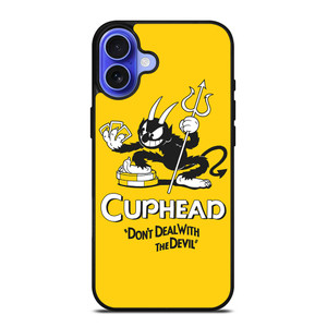 CUPHEAD SHOW DONT DEAL WITH DEVIL iPhone 16 Case Cover