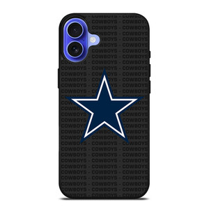 DALLAS COWBOYS FOOTBALL TEXT iPhone 16 Case Cover DALLAS COWBOYS FOOTBALL TEXT iPhone 16 Case Cover
