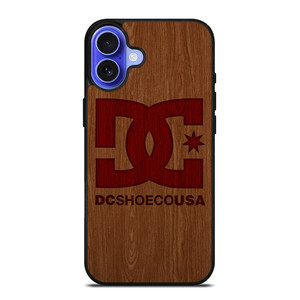 DC SHOES SKATEBOARD WOODEN LOGO iPhone 16 Case Cover