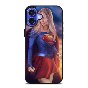DC SUPERGIRL CARTOON iPhone 16 Case Cover DC SUPERGIRL CARTOON iPhone 16 Case Cover