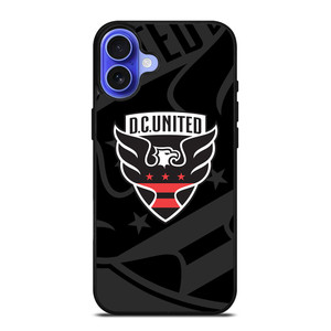 DC UNITED MLS BLACK iPhone 16 Case Cover
