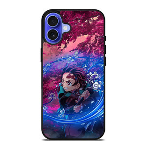 DEMON SLAYER TANJIRO KAMADO MANGA ANIME iPhone 16 Case Cover DEMON SLAYER TANJIRO KAMADO MANGA ANIME iPhone 16 Case Cover