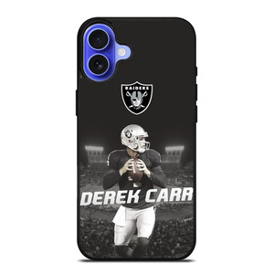 DEREK CARR LAS VEGAS RAIDERS iPhone 16 Case Cover DEREK CARR LAS VEGAS RAIDERS iPhone 16 Case Cover