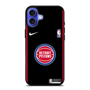 DETROIT PISTONS NIKE NBA BASKETBALL iPhone 16 Case Cover
