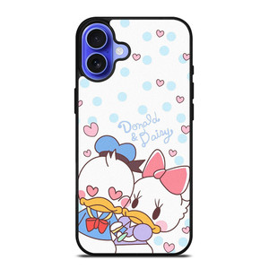 DONALD LOVE DAISY DUCK CUTE iPhone 16 Case Cover DONALD LOVE DAISY DUCK CUTE iPhone 16 Case Cover