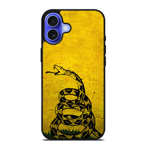 DONT TREAD ON ME GOLD iPhone 16 Case Cover