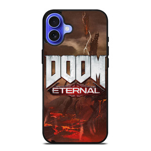 DOOM ETERNAL GAMES LOGO iPhone 16 Case Cover