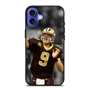 DREW BREES NEW ORLEANS SAINTS NFL iPhone 16 Case Cover DREW BREES NEW ORLEANS SAINTS NFL iPhone 16 Case Cover