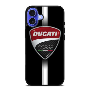 DUCATI CORSE MOTOR LOGO iPhone 16 Case Cover DUCATI CORSE MOTOR LOGO iPhone 16 Case Cover