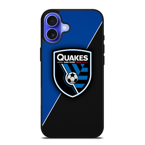 EARTHQUAKES SAN JOSE SOCCER MLS iPhone 16 Case Cover EARTHQUAKES SAN JOSE SOCCER MLS iPhone 16 Case Cover