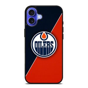 EDMONTON OILERS NHL HOCKEY LOGO iPhone 16 Case Cover