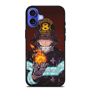FIRE FORCE ANIME iPhone 16 Case Cover