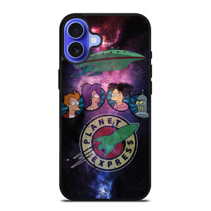 FUTURAMA PLANET EXPRESS AIRSPACES iPhone 16 Case Cover FUTURAMA PLANET EXPRESS AIRSPACES iPhone 16 Case Cover