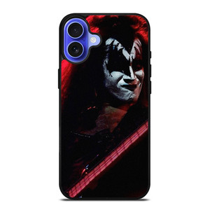 GENE SIMMONS KISS GUITARIST iPhone 16 Case Cover GENE SIMMONS KISS GUITARIST iPhone 16 Case Cover