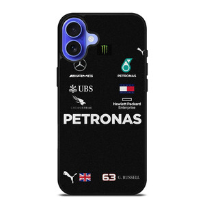 GEORGE RUSSEL FORMULA ONE iPhone 16 Case Cover