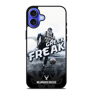 GIANNIS ANTETOKOUNMPO GREEK FREAK iPhone 16 Case Cover GIANNIS ANTETOKOUNMPO GREEK FREAK iPhone 16 Case Cover