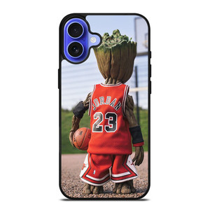 GROOT MICHAEL JORDAN iPhone 16 Case Cover GROOT MICHAEL JORDAN iPhone 16 Case Cover