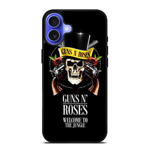 GUNS N ROSES WELCOME TO THE JUNGLE iPhone 16 Case Cover