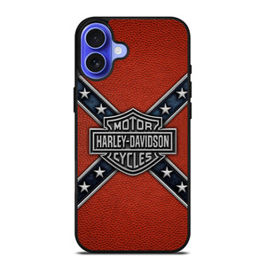 HARLEY DAVIDSON CONFEDERATE SIGN iPhone 16 Case Cover HARLEY DAVIDSON CONFEDERATE SIGN iPhone 16 Case Cover