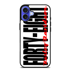 HARLEY DAVIDSON FORTY EIGHT LOGO iPhone 16 Case Cover HARLEY DAVIDSON FORTY EIGHT LOGO iPhone 16 Case Cover