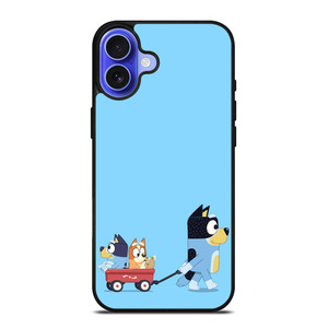 HEELERS FAMILY BLUEY CARTOON iPhone 16 Case Cover HEELERS FAMILY BLUEY CARTOON iPhone 16 Case Cover