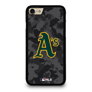 OAKLAND ATHLETICS BASEBALL BLACK CAMO iPhone 7 / 8 Case Cover OAKLAND ATHLETICS BASEBALL BLACK CAMO iPhone 7 / 8 Case Cover
