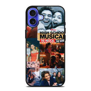 HIGH SCHOOL MUSICAL MOVIE COLLAGE iPhone 16 Case Cover
